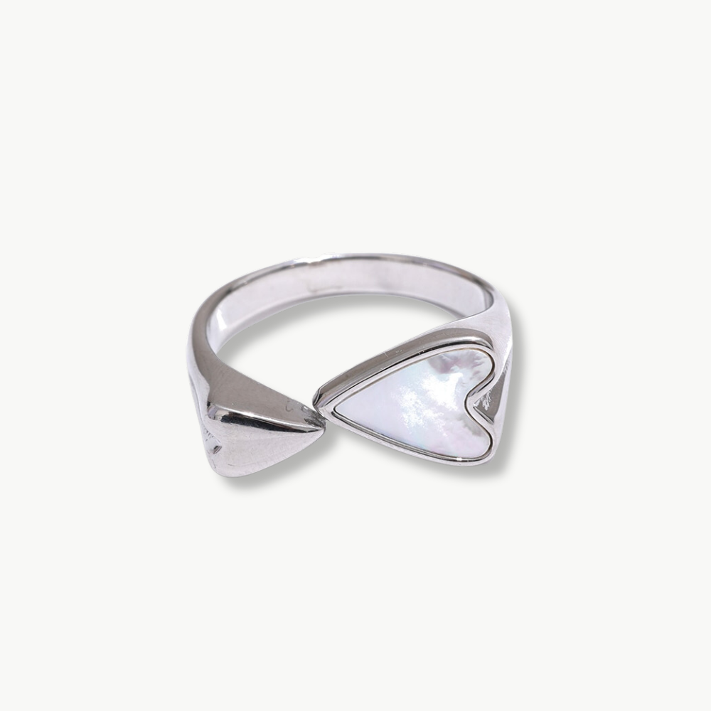 SILVER MYRTLE RING