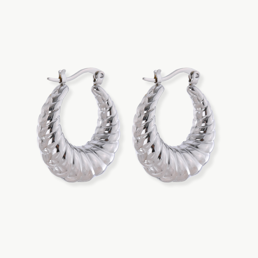 SILVER ETTA EARRING